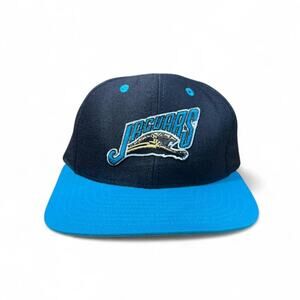 Vintage 90s universal nfl jacksonville Jaguars banned logo wool snapback hat